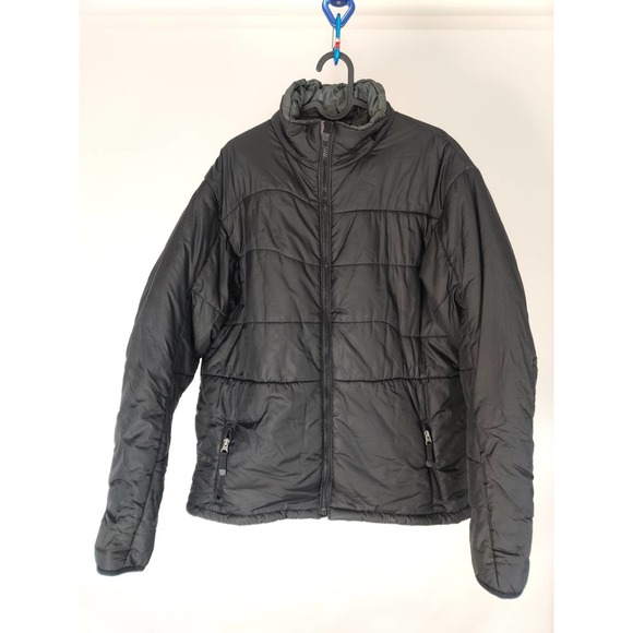 (V) Alpine Design Men puffy jacket snow winter black sz XL - Picture 2 of 8